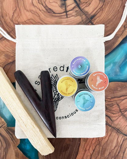 Hapé Starter Kit | 4 Hapés w/Kuripe