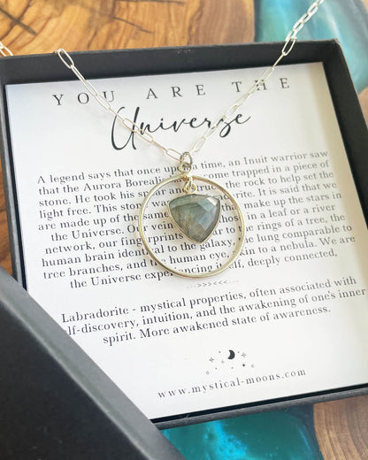 You Are The Universe Necklace (Silver)