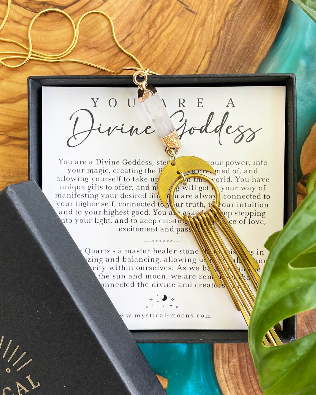 You Are A Divine Goddess Necklace