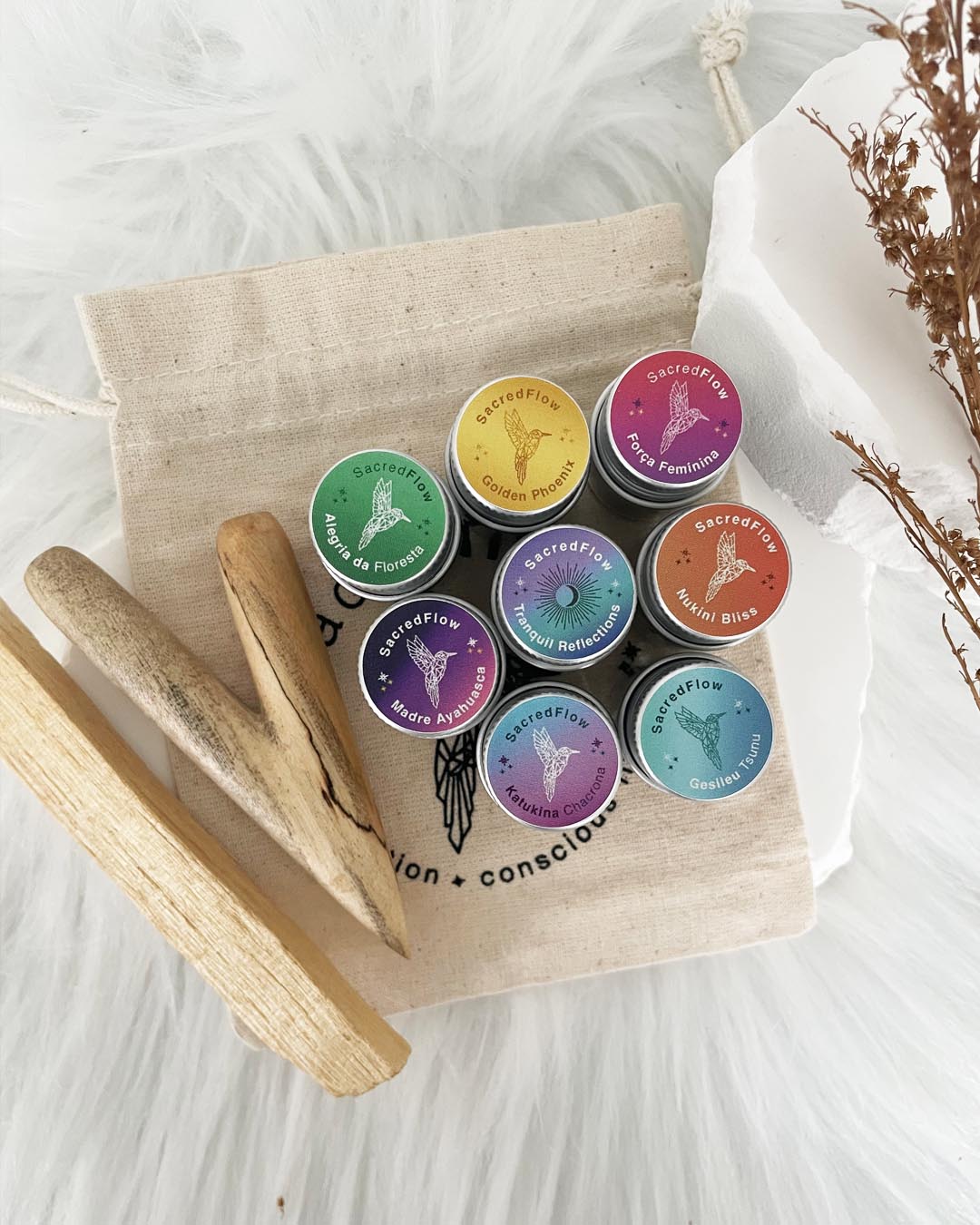 Hapé Starter Kit | 8 Hapés w/Kuripe