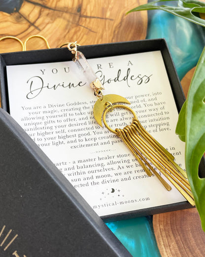 You Are A Divine Goddess Necklace