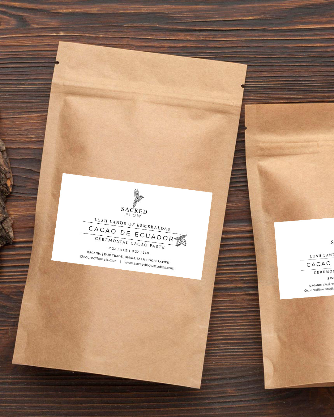 Organic Ceremonial Cacao de Ecuador *NEW