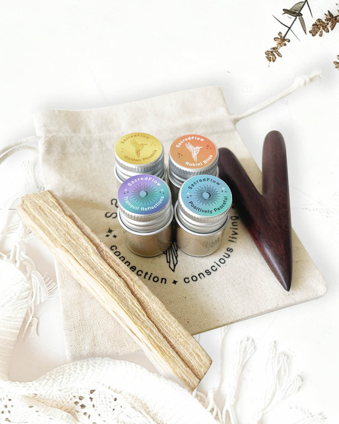 *NEW Hapé Discovery Starter Kit | 4 Hapés w/Kuripe + Spoon